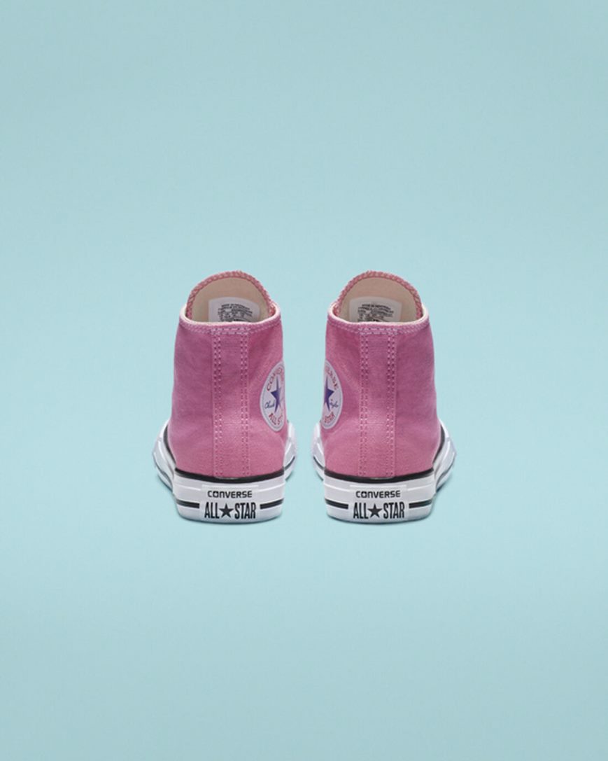 Tenis Converse Chuck Taylor All Star Classicos Cano Alto Menina Rosa | PT Z097TP3